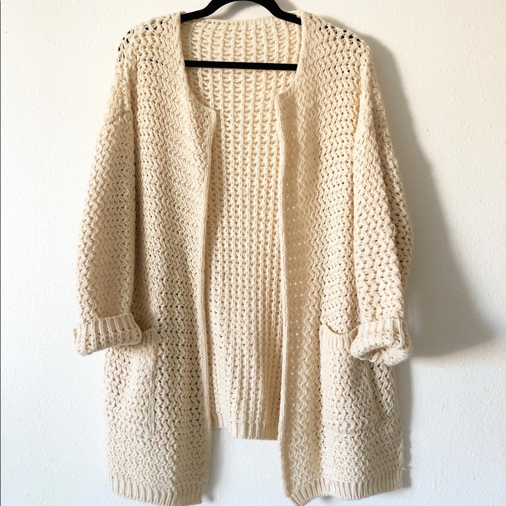 COPY - Knit cardigan knitted knitwear jacket coat…